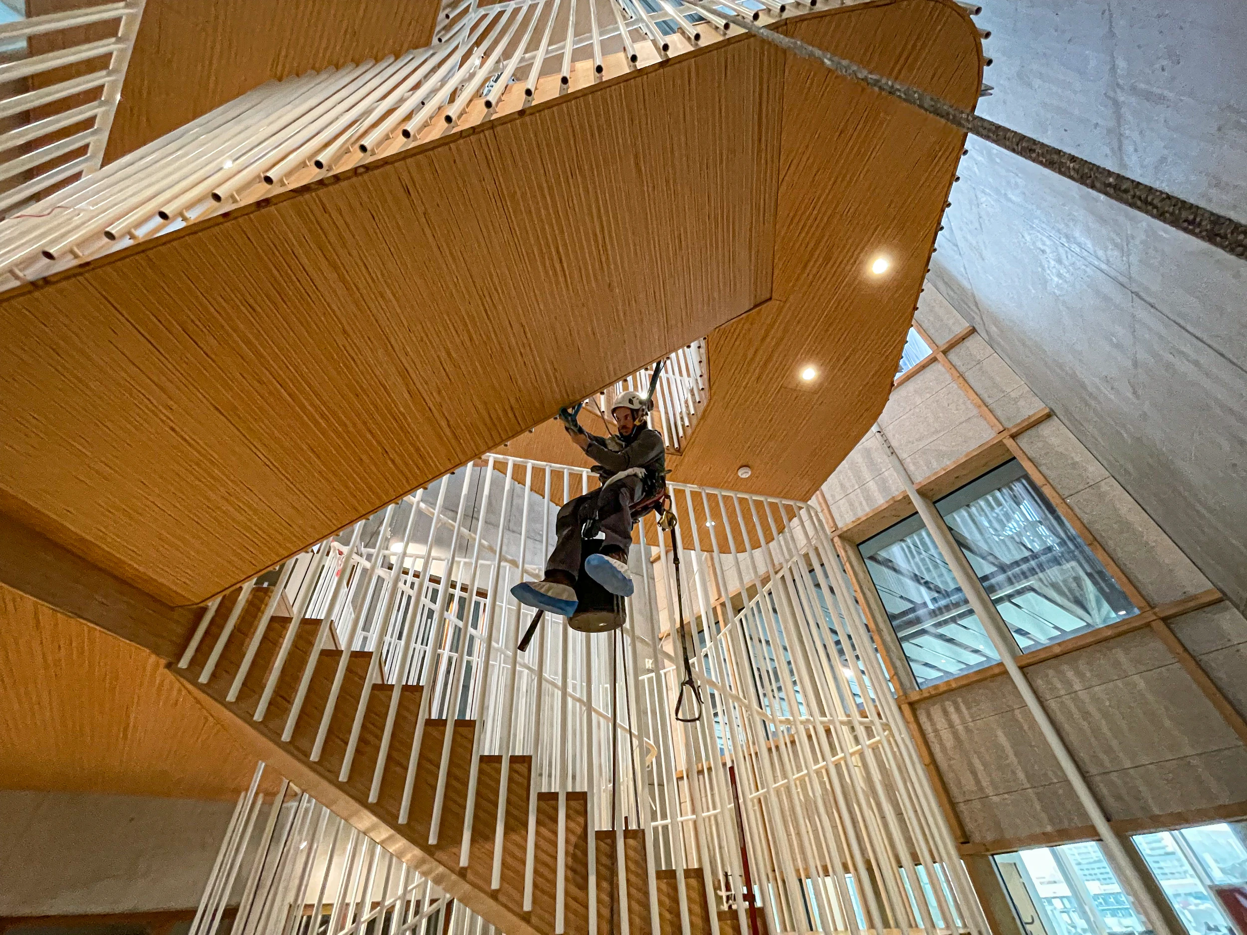 Sécurisation d’un escalier monumental à Bordeaux